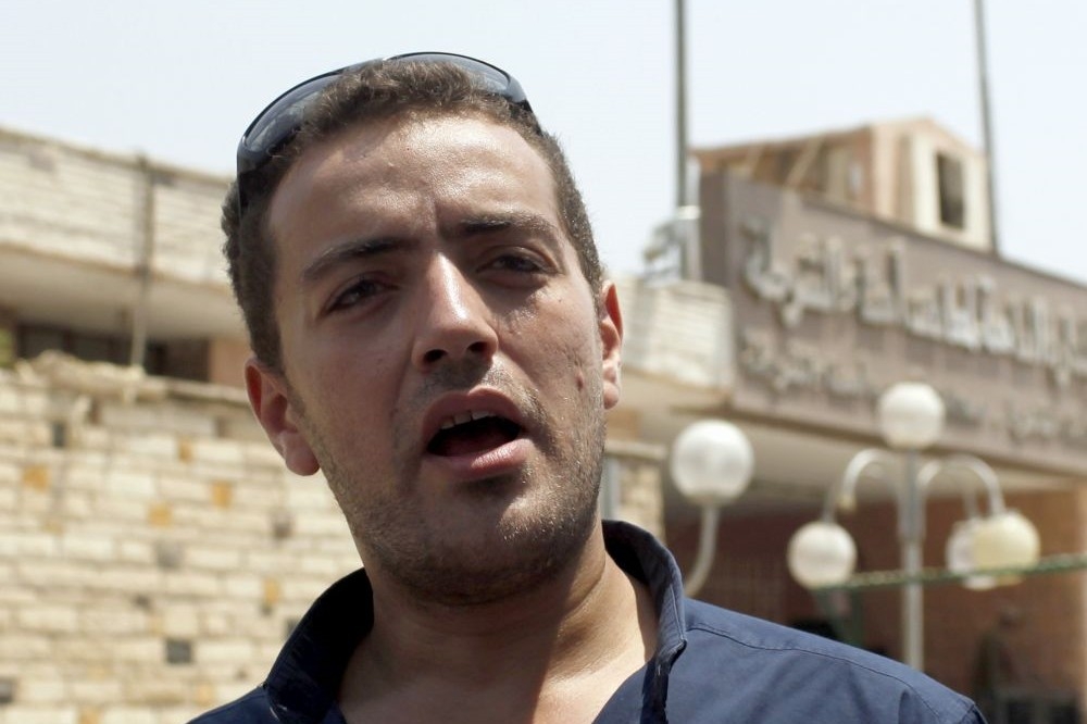 遭到埃及政府整肅關押的半島記者巴赫。（湯森路透）