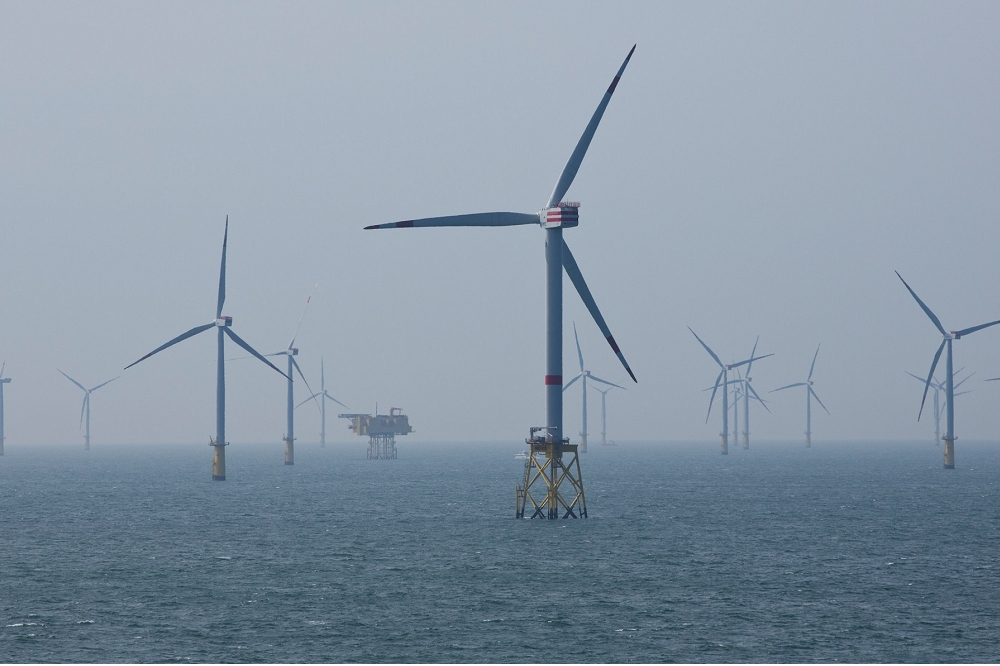 擁有「大彰化離岸風電計畫」最大風場的沃旭能源，已經正式取得經濟部核可。（湯森路透）