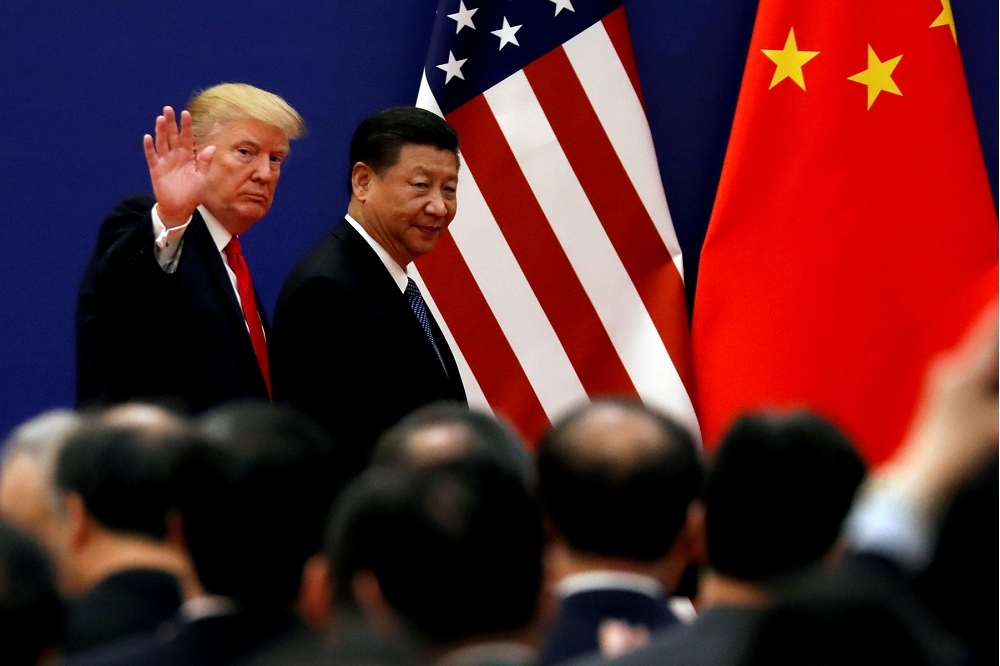 中美貿易談判原先順順利利，雙方都不斷釋放利好消息，如今卻突然翻臉。（湯森路透）