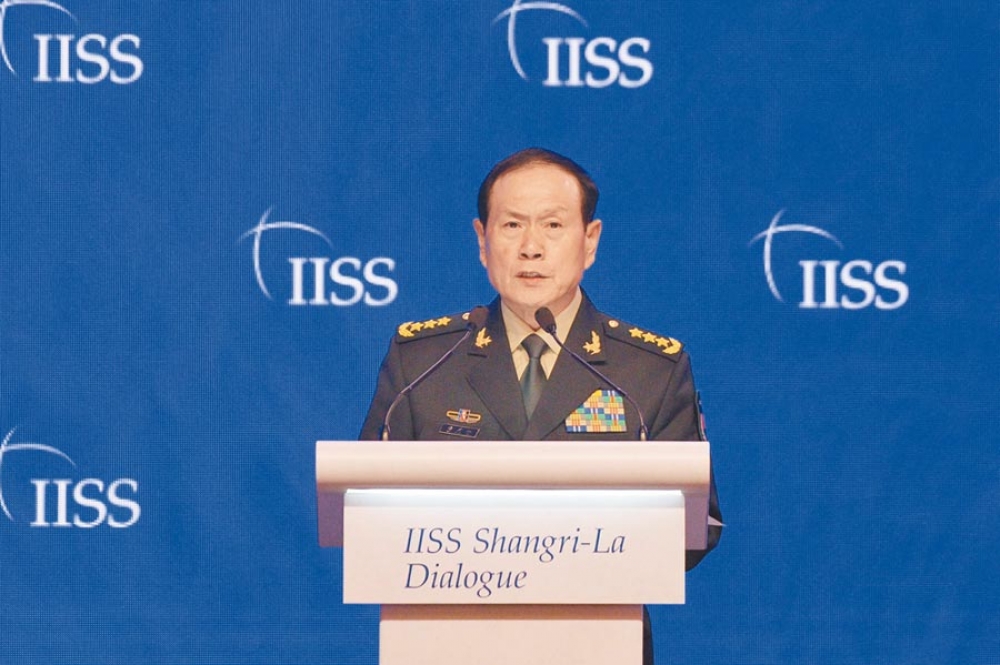 美國國防部長艾斯培（Mark Esper）即將在曼谷舉行東協防長擴大會議時，與中國國防部長魏鳳和（如圖）會晤，預料魏鳳和會談中將再提中國對台灣、香港問題的立場。（新華社）