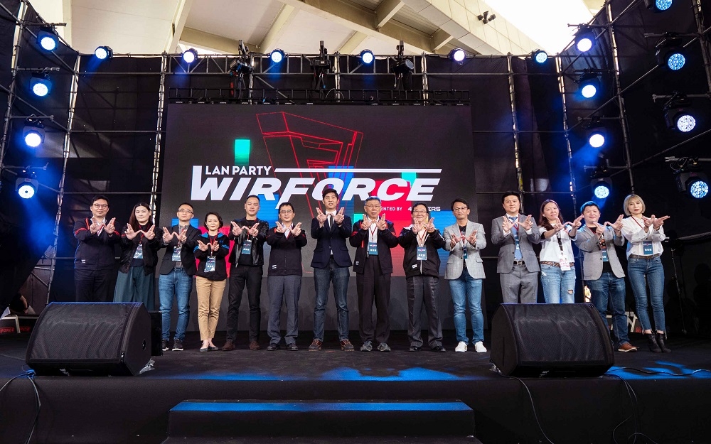 WirForce2019今舉行開幕記者會，與會長官合影