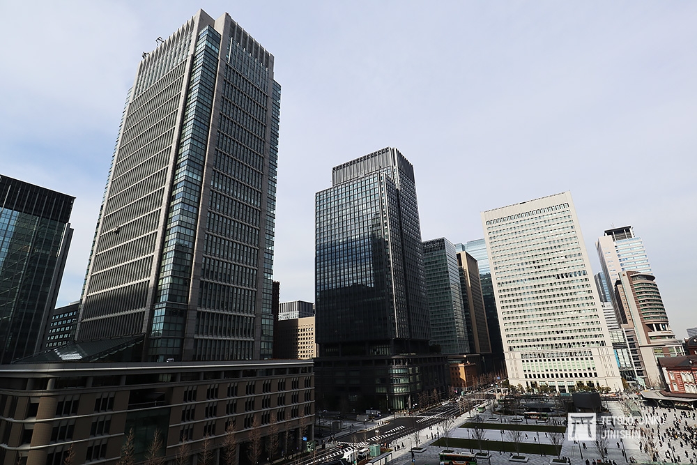 丸之內地區的超高層大樓群，有日本的曼哈頓之稱。（攝影：陳威臣）