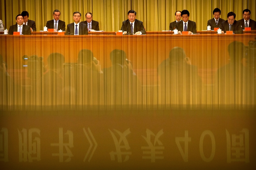 習近平2019年1月2日發表「習五條」，宣布將研擬「一國兩制台灣方案」，反被當時陷入低潮的蔡政府重振聲望一大利器。（湯森路透）
