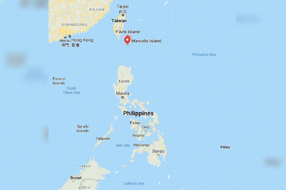雅米島距離蘭嶼不到九十公里，部分菲國網友戲稱，甫交機的AW-109及EC-145直升機駕駛可以直飛墾丁大街7-11便利店購買消夜，而且來回落地不用加油。（圖片來源:Google Map）