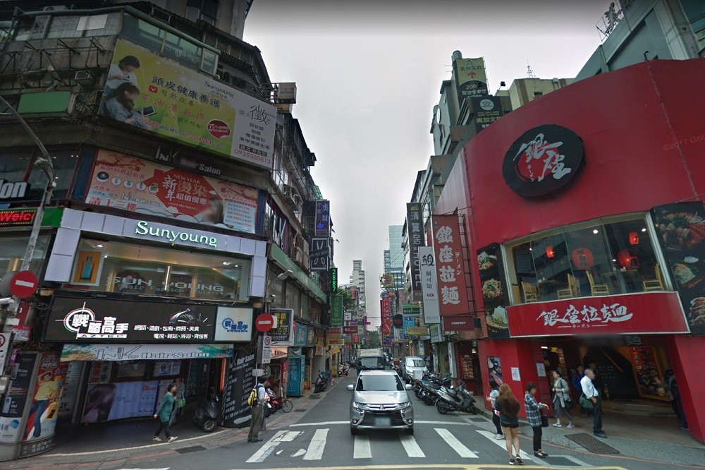 南陽街 (取自 Google Maps)