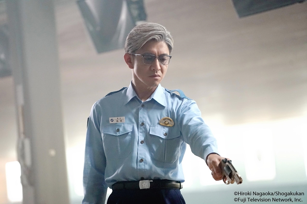 木村拓哉在《教場》裡飾演冷酷的警察學校教官風間公親（friDay影音提供）