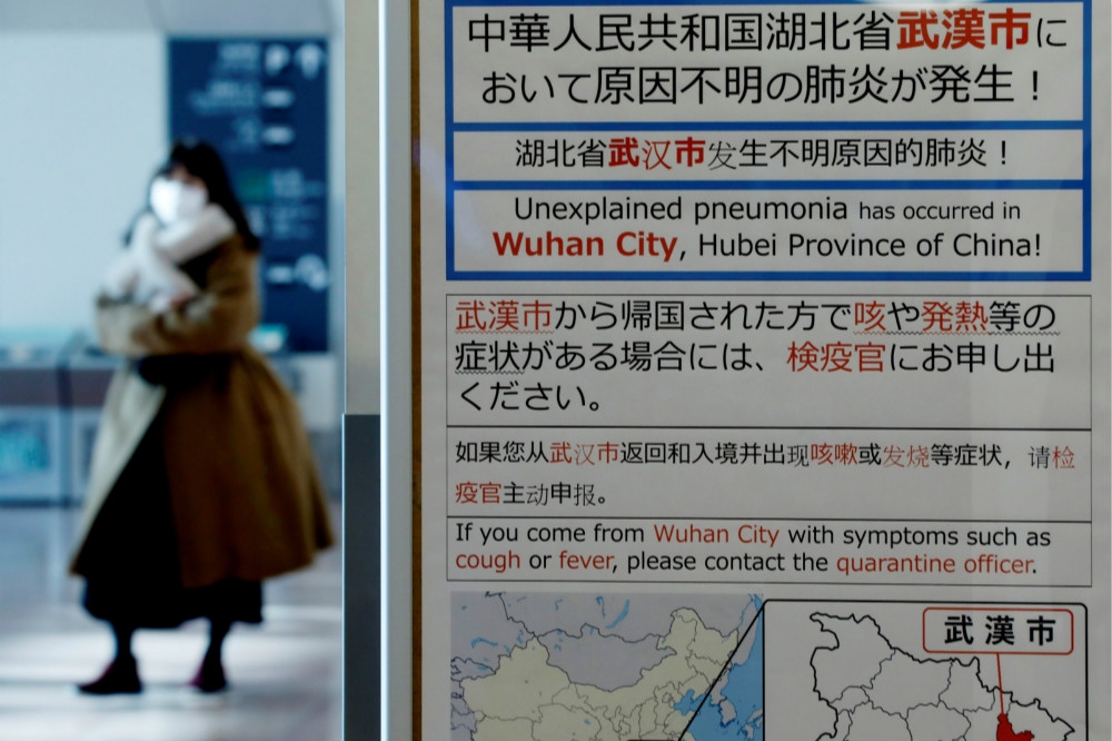 從武漢開始爆發後、新型冠狀病毒成為中國境內與周邊鄰居新的恐懼。（湯森路透）