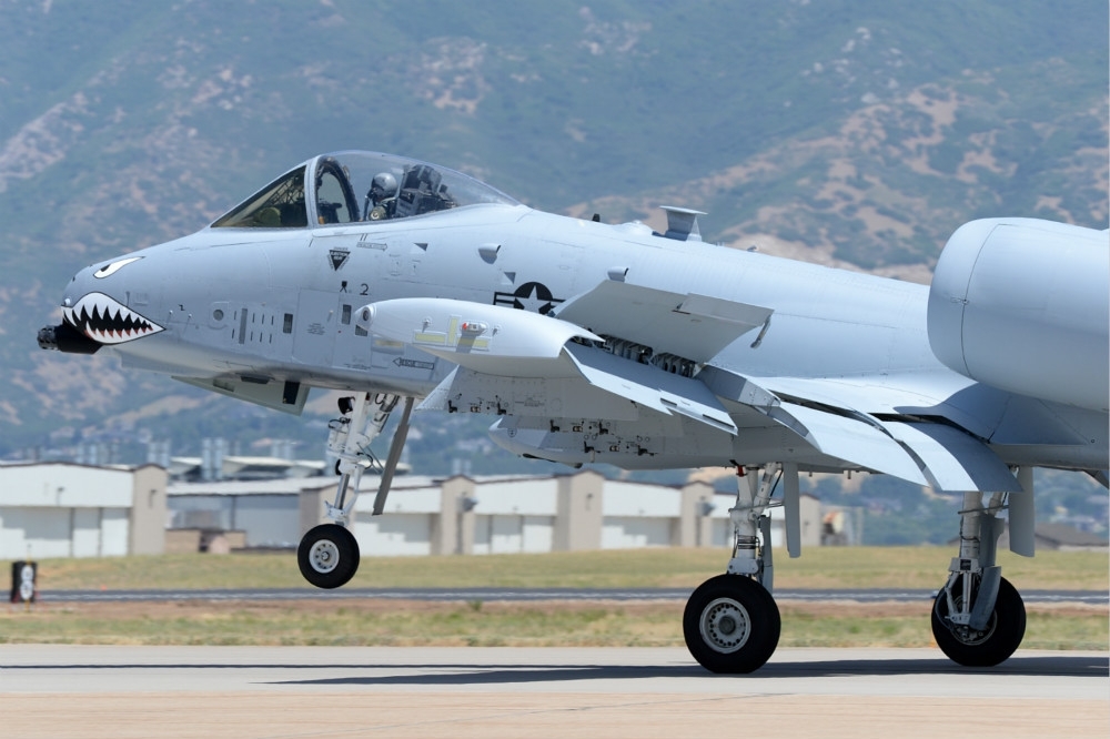 升級版A-10攻擊機在希爾基地進行測試飛行。（圖片取自美國空軍）