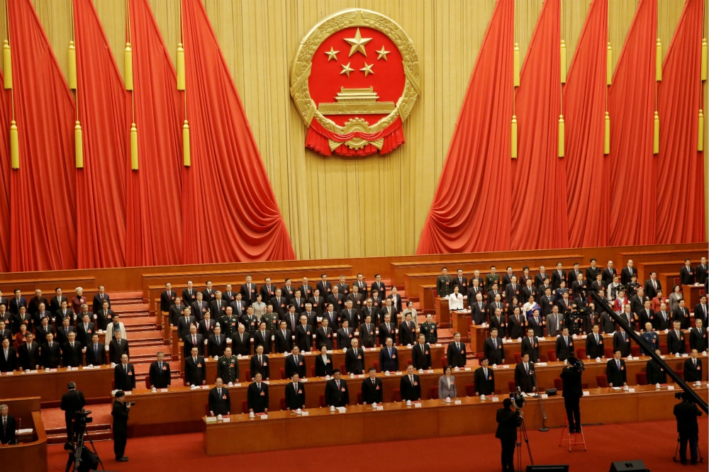 中國考慮延後召開3月的全國人大會議。（湯森路透）