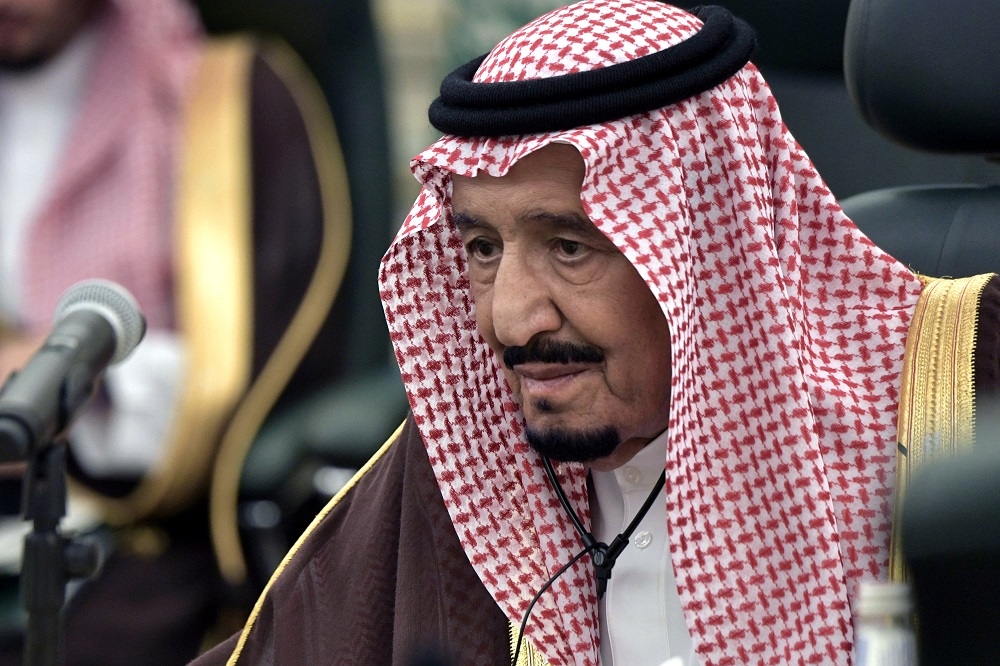 沙國國王薩爾曼已高齡84歲。（湯森路透）