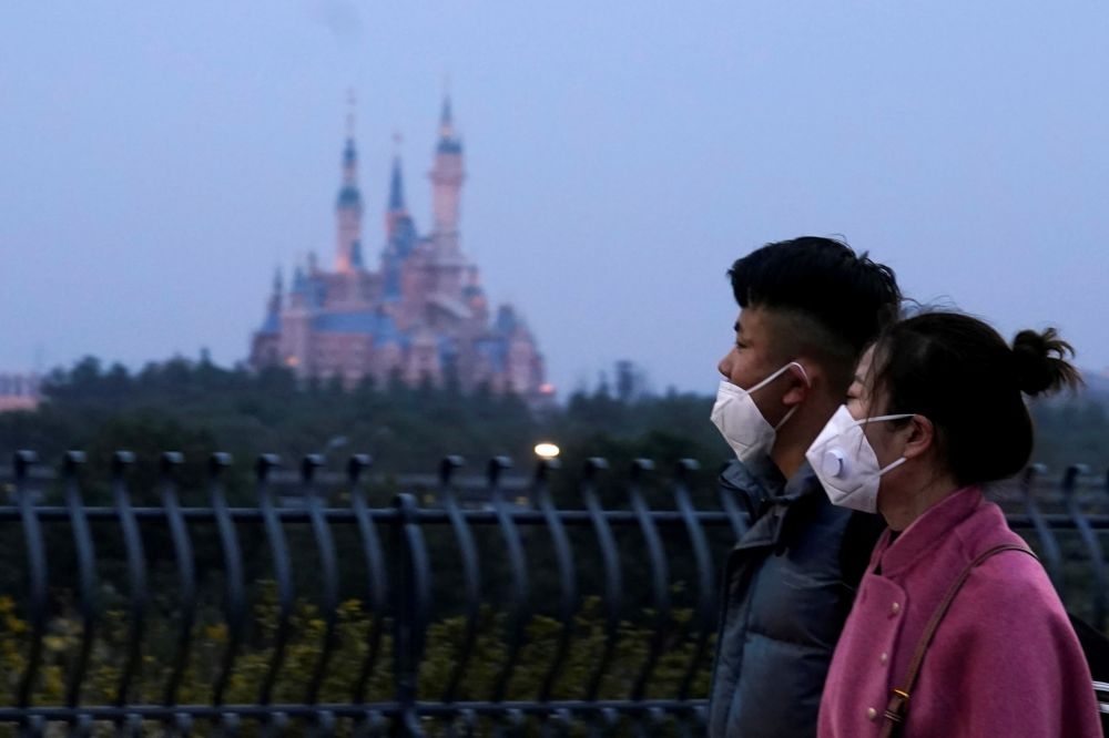 中國上海迪士尼11日正式對外開放。（湯森路透）