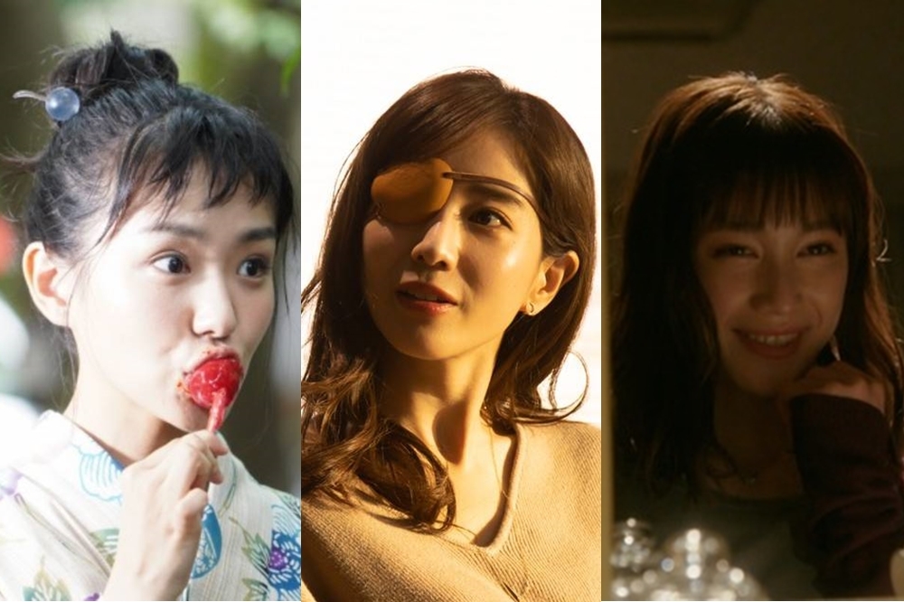 奈緒（左至右）、中村由里香、田中美奈實都是近年日本演藝圈知名的「怪演女優」（圖片取自網路）