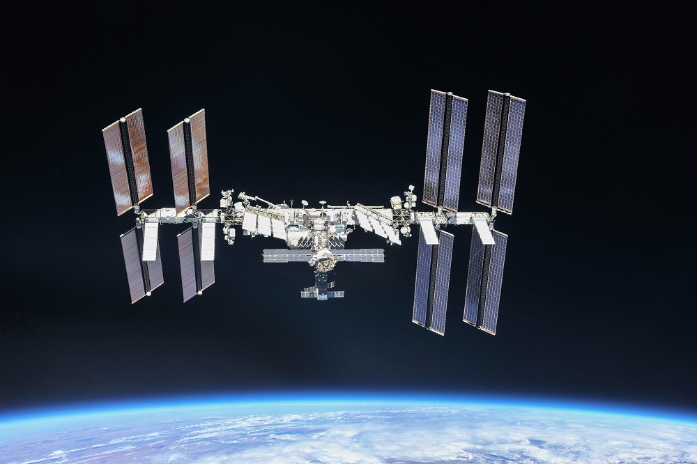 兩名美國太空人於在美東時間5月31日上午10:30（台北時間晚間10點30分）抵達國際太空站。（取自NASA臉書）