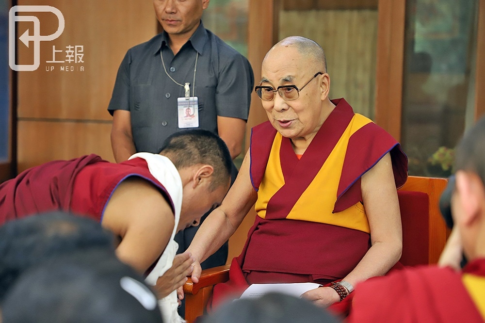 達賴喇嘛深信音樂能以他無法達到的方式幫助人們。（攝影：羅佳蓉）