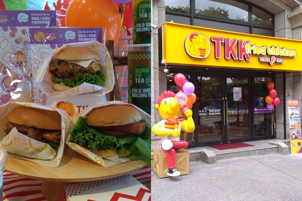 頂呱呱慶祝46周年，於7/1（三）新開幕的士林劍潭店推出全新早餐系列漢堡、蔥抓餅（黃衍方攝）