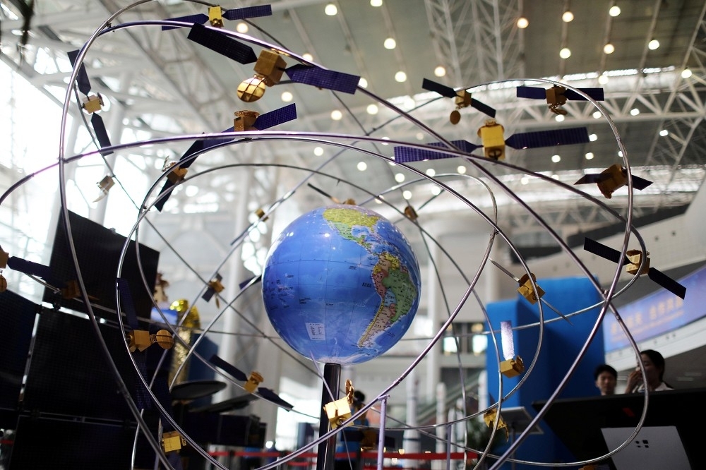 中國上個月發射最後一顆組網衛星，計畫發布到「收官」大約是25年時間，比美國所發花費的時間要短。（湯森路透）