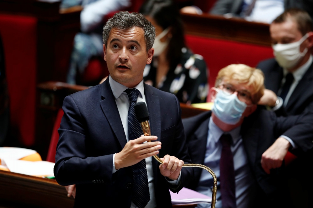 年僅37歲、法國新任內政部長達爾馬寧。（湯森路透）