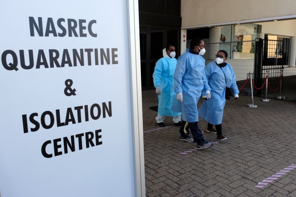 南非的新冠肺炎疫情肆虐，恐影響非州大陸。（湯森路透）