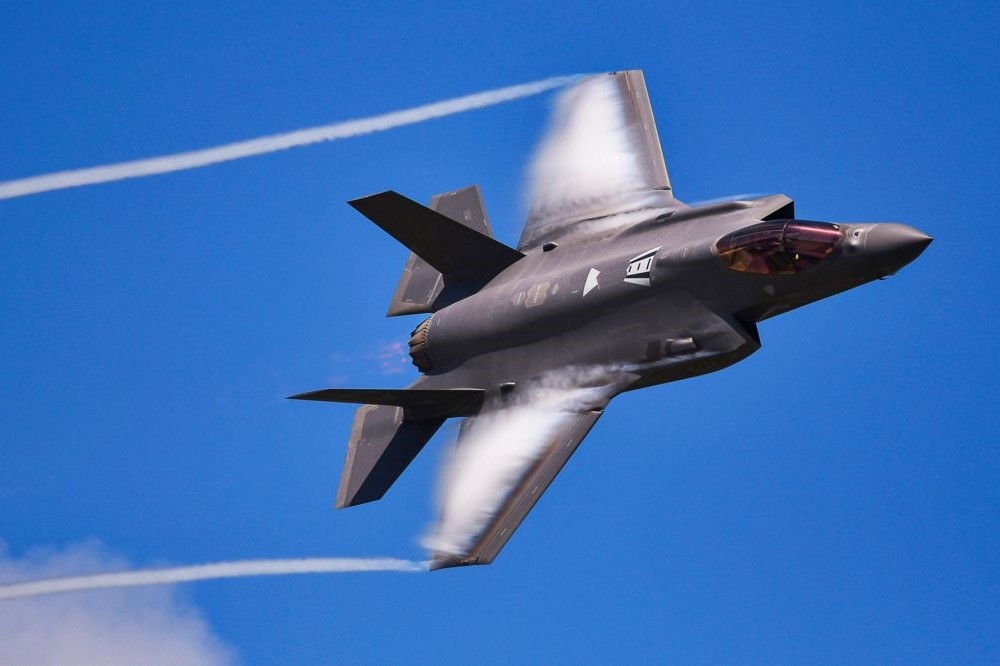 美國國防部9日宣布出售日本105架F-35戰機。（湯森路透）