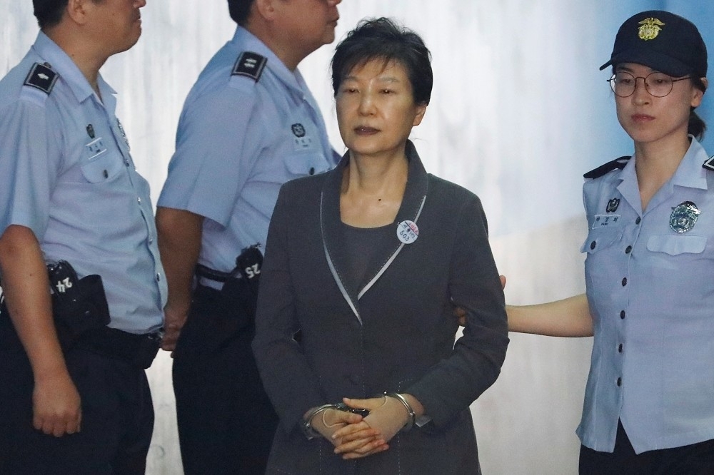 南韓高等法院10日對前總統朴槿惠進行終審宣判，兩案合計20年刑期。（資料照片，湯森路透）