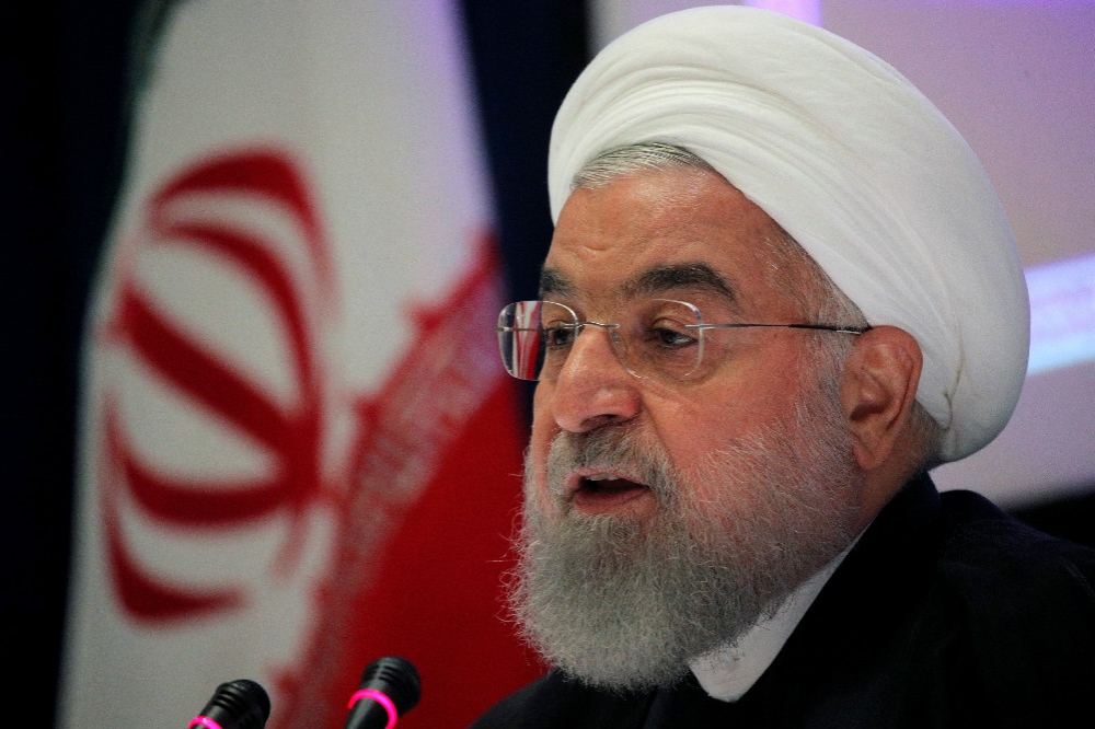 伊朗現任總統魯哈尼。（湯森路透）