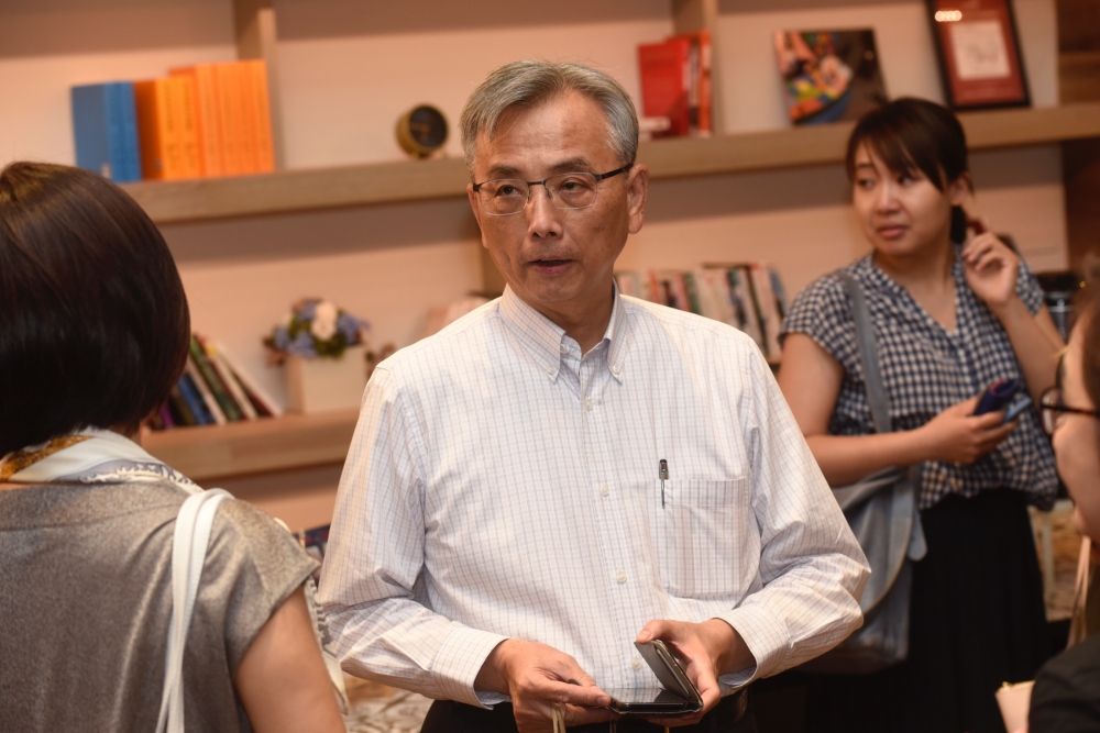 蘇志誠去年接受《上報》專訪時表示，李登輝有兩大絕學：吸星大法與乾坤大挪移，推動台灣邁向民主化。（資料照片／張哲偉攝）
