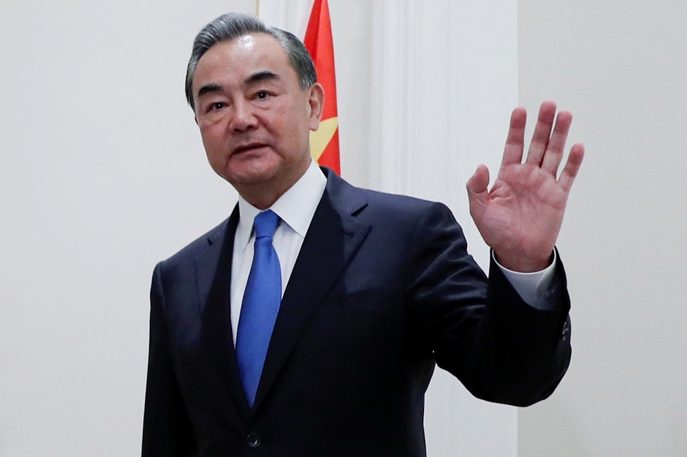 中國外長王毅的「戰狼外交」作風引多國不滿。（湯森路透）