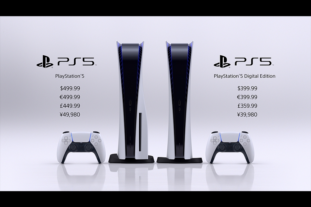 PS5將於11月12日在包括北美和日本等市場推出，隨後於11月19日在歐洲和其他地區推出