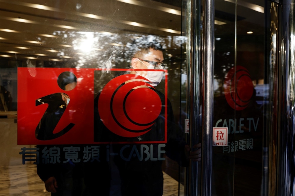香港有線新聞台宣布裁員40人，卻意外掀起公司內大批記者辭職。（湯森路透）