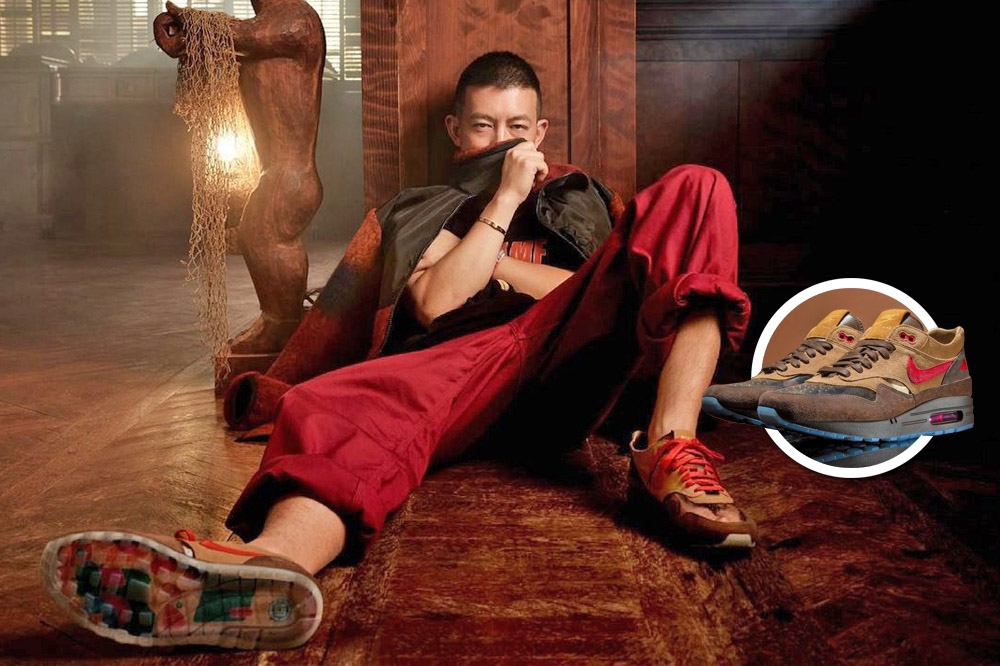 新疆棉事件後，陳冠希遭中國網民出征，最後取消旗下潮牌與NIKE聯名新款運動鞋上架。（取自陳冠希IG)
