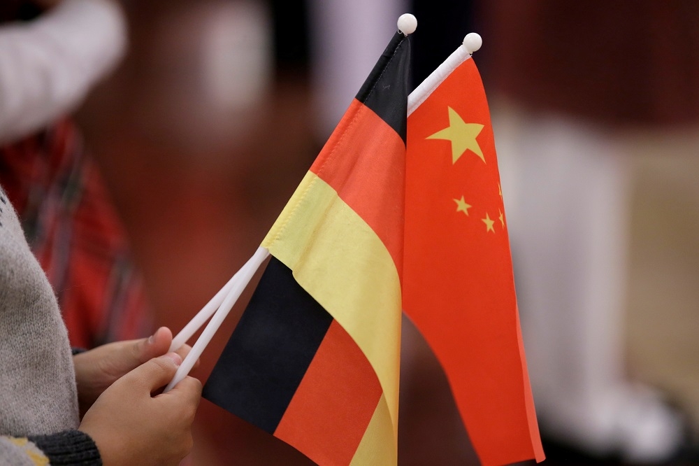 德國商業聯合會批評中國通過「反制裁法」，表示將會影響所有外資公司在中國的發展。（湯森路透）