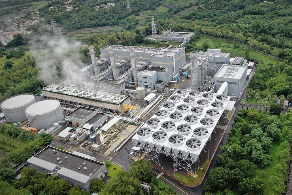 嘉惠汽電共生發電廠提供全台約 535 兆瓦。（GE 燃氣發電提供）