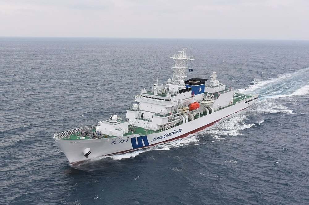 日本現役大型巡視船「夜明」正在執行勤務。（圖片取自海上保安廳）