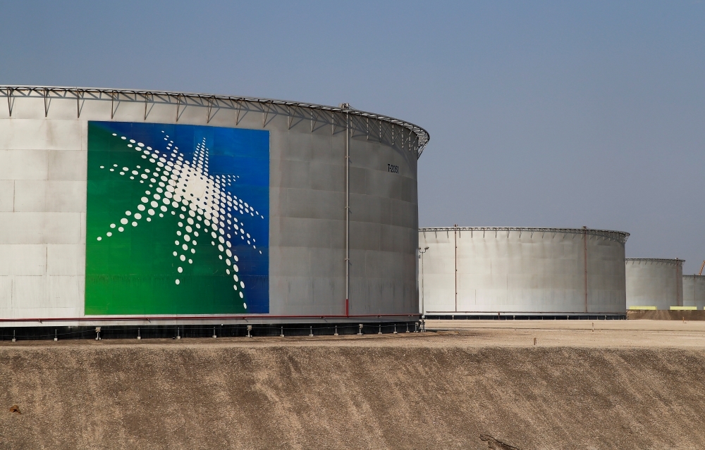 沙烏地阿拉伯、科威特、美國、阿聯酋為台灣主要⽯油進⼝國。（沙烏地阿拉伯石油公司沙烏特阿美／湯森路透）