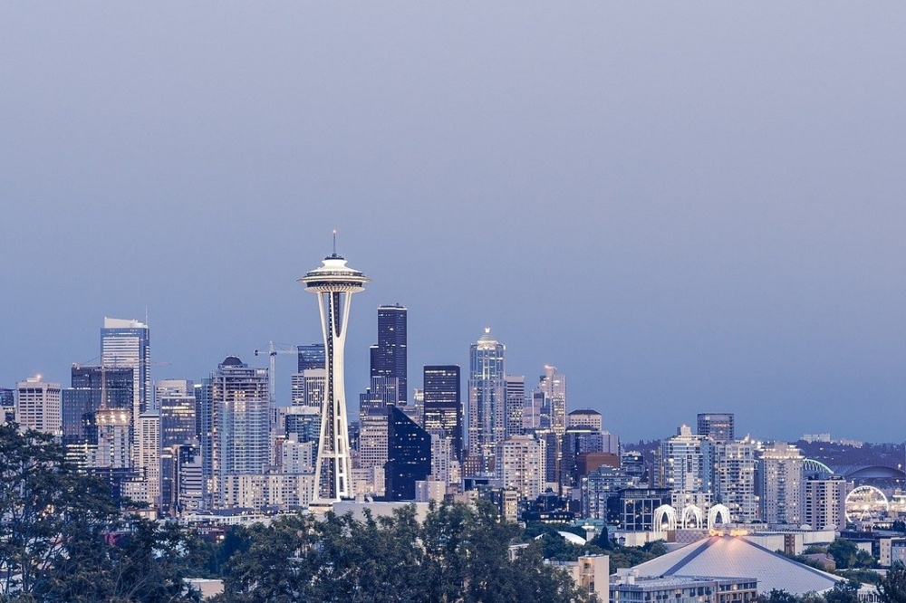 西雅圖天際線。（Pixabay）