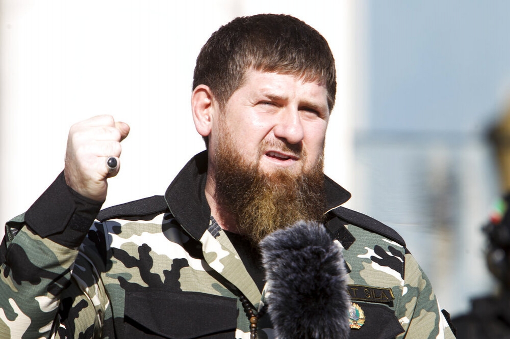 被稱為普京盟友的車臣共和國強人總統卡迪羅夫。（美聯社）