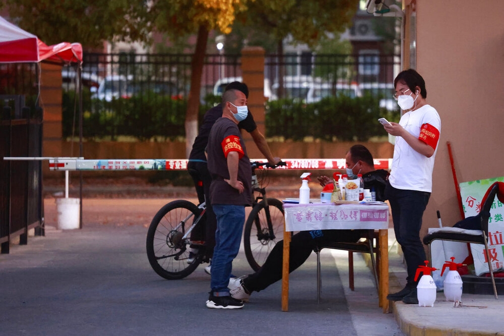 上海改採「三區分層管理防疫」。（美聯社）