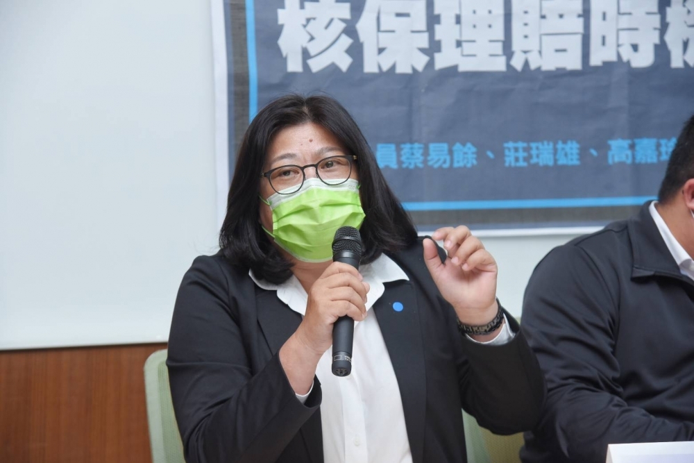 民進黨嘉義市立委初選民調中，王美惠以44％大勝其他2位對手。（資料照片／楊約翰攝）