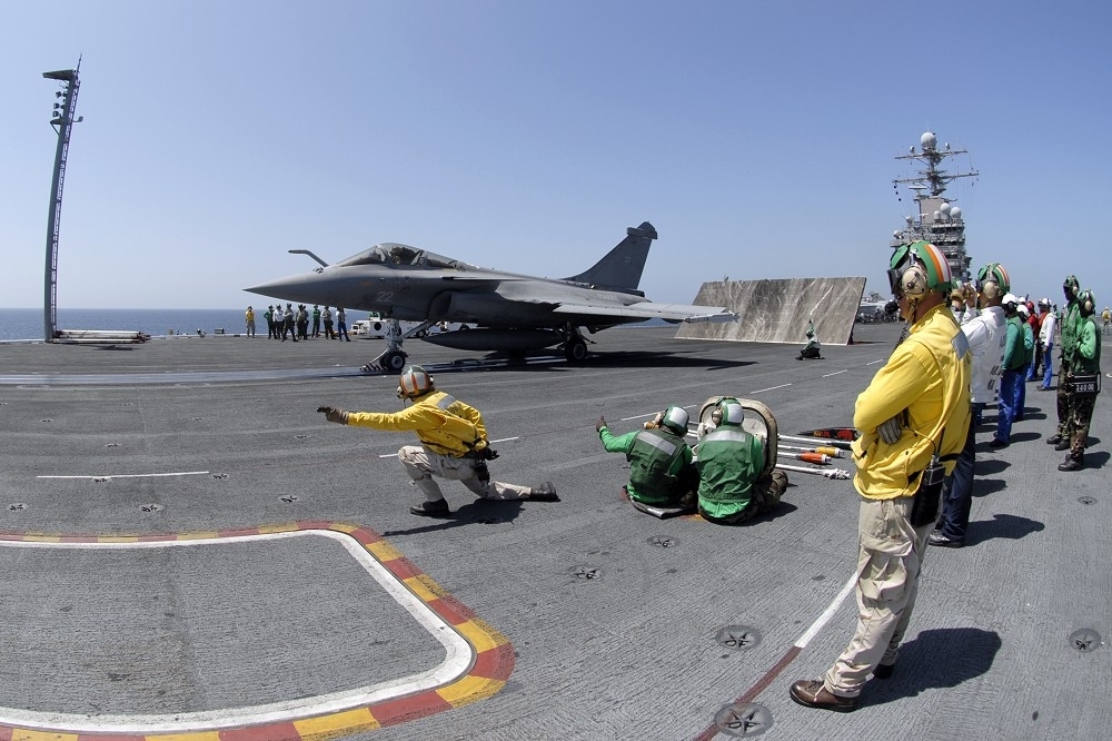 法國「飆風M」，將成為印度海軍航母新一代艦載戰機。（取自DVIDS網站）