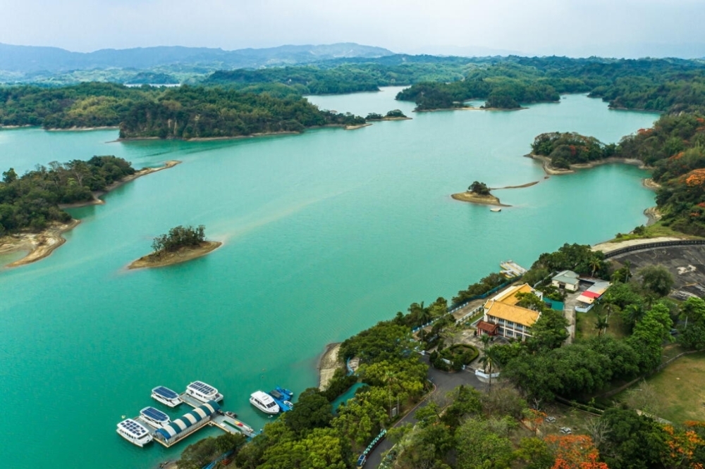 曾文水庫蓄水率終於達到7成。（取自西拉雅石景區管理處）