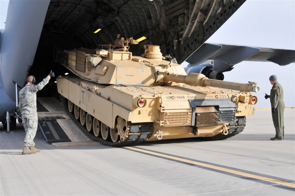 國防部明年起接收M1A2T戰車首批38輛。（取自美國陸軍網站）