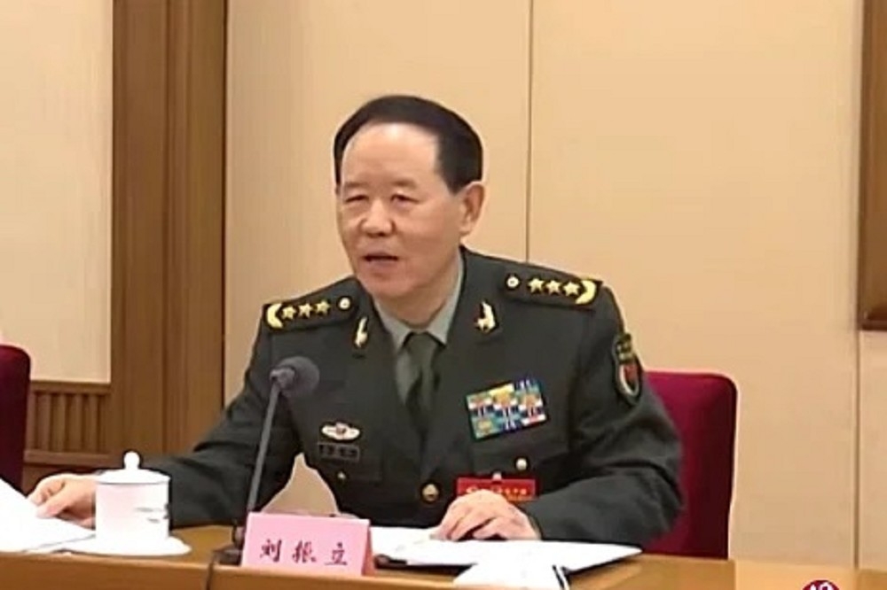 現任中央軍委聯合參謀部參謀長的劉振立，是解放軍排名第四的高級將領。（取自微博）