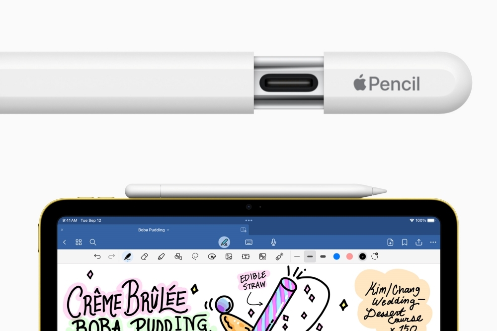 Apple 推出經濟實惠的新款 Apple Pencil（取自 Apple）
