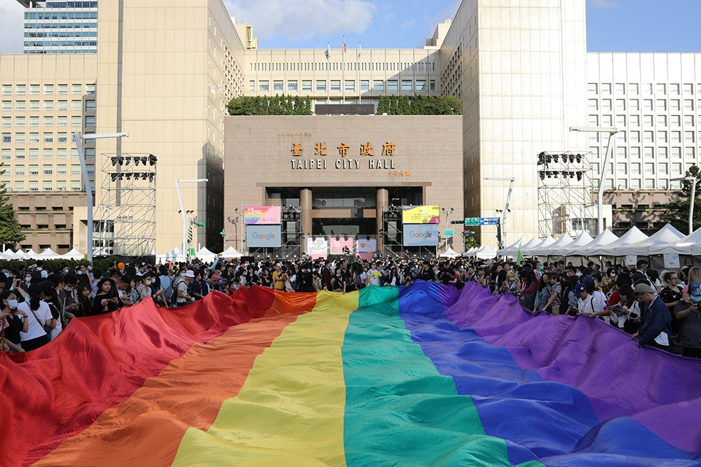 第 21 屆 臺灣同志遊行 本週末（10/28）登場！（取自 臺灣同志遊行 Taiwan LGBT Pride 官網；此為 2022 年資料照片）