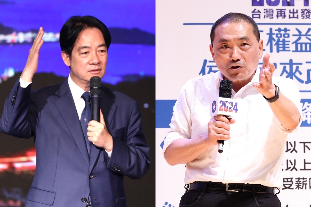 2024總統大選將近，藍綠兩黨參選人周末雙北大造勢。（資料照片）