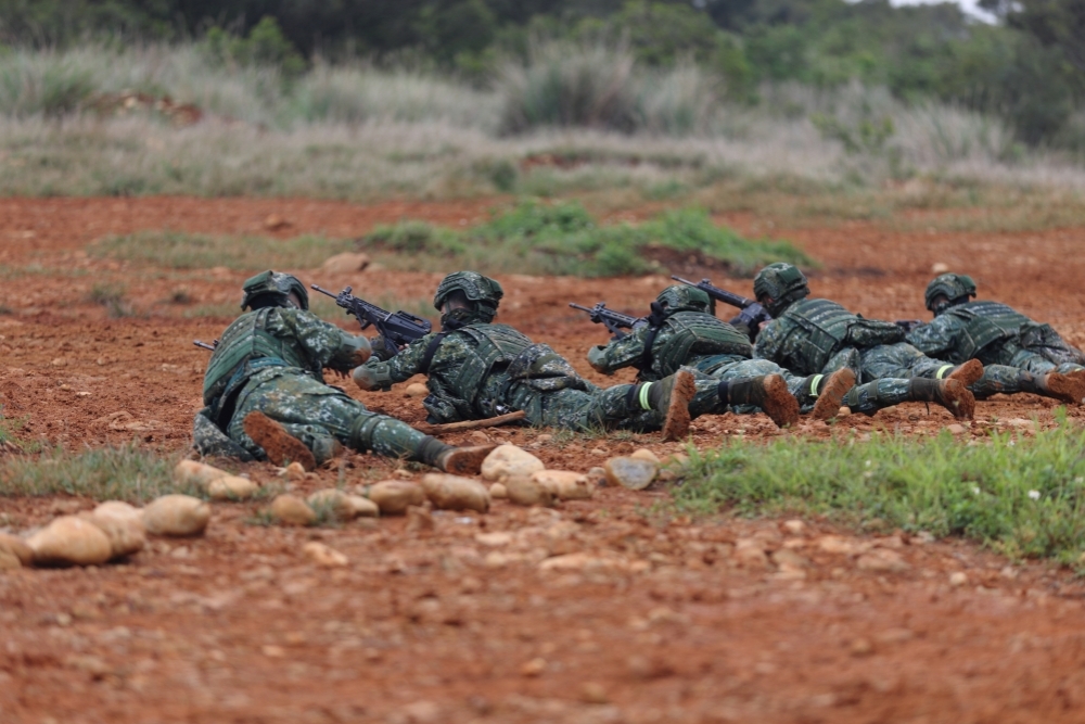 國軍109旅雙連坡營區靶場發生爆炸意外，1名士官手臂遭炸傷。示意圖。（資料照片／陳愷巨攝）