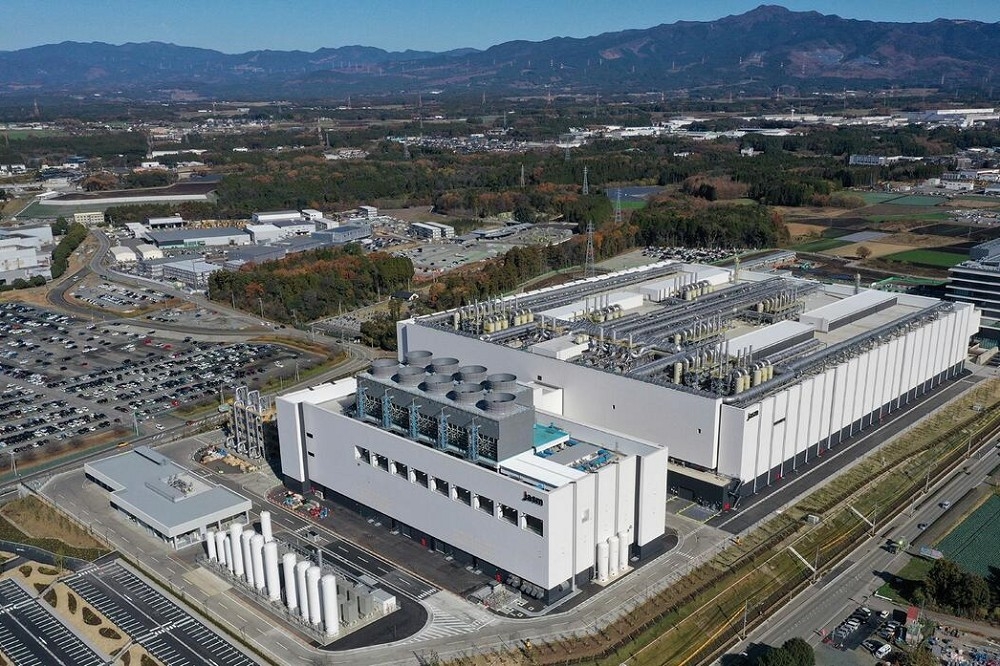 台積電日本熊本廠接近完工，將於2024年2月舉行開幕儀式。（美聯社）
