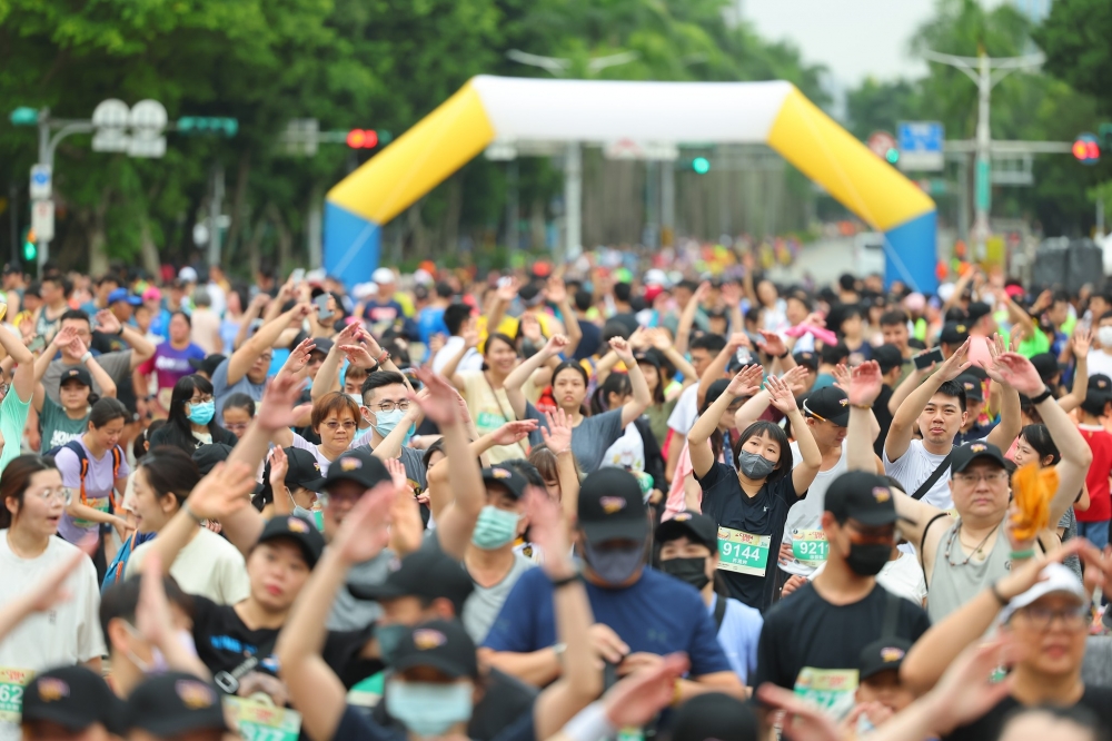 「2024渣打台北公益馬拉松」將於25日上午開跑。示意圖。（取自中華民國路跑協會臉書）