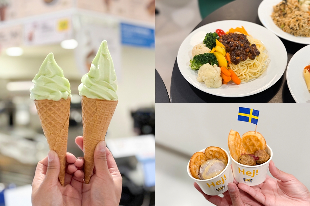 IKEA 新口味霜淇淋強勢登場，而這次更帶來台式滷肉義大利麵？（蕭芷琳攝）