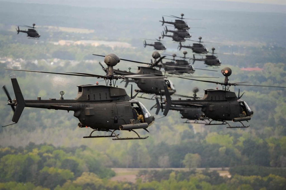 美國陸軍日前宣布，將取消未來攻擊偵察直升機（FARA）的發展計畫，目前使用的OH-58D奇歐瓦戰士（Kiowa Warrior）將面臨後繼無機的窘境。（美國陸軍）